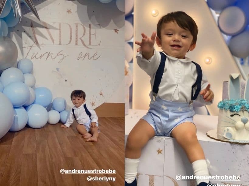Sherlyn arma otra espectacular fiesta para celebra el cumpleaños de su hijo André.
