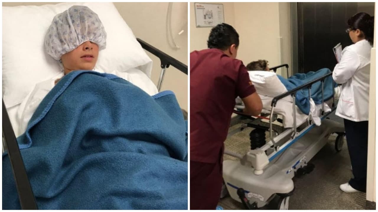 Carlo fue hospitalizado en 2017