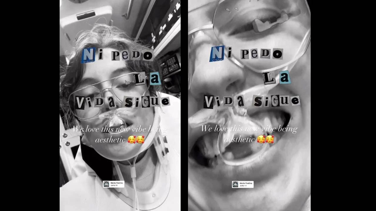 Pese al incidente, la hija de Angélica Rivera se mostró tranquila