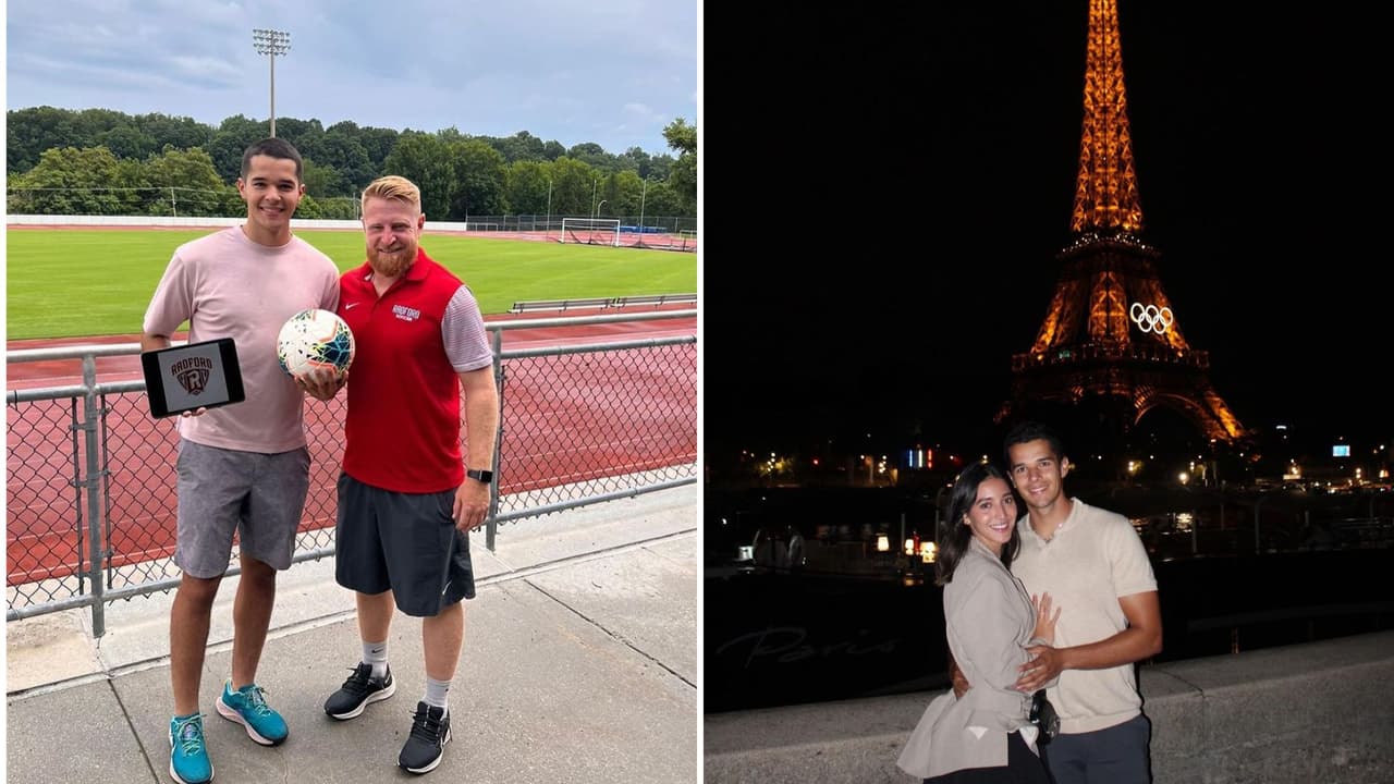 A diferencia de su hermano, Roberto prefirió una carrera deportiva en lugar de una artística