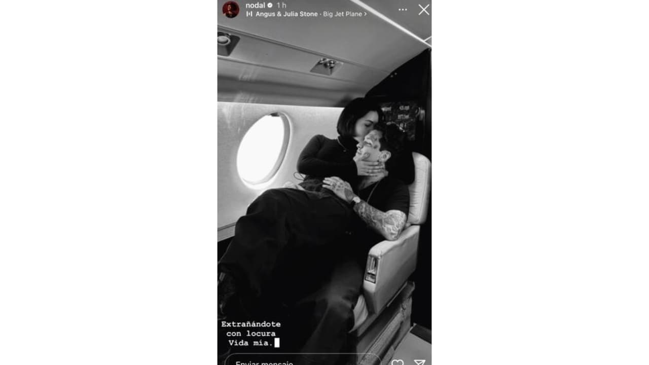 Nodal no soporta estar sin Ángela Aguilar.