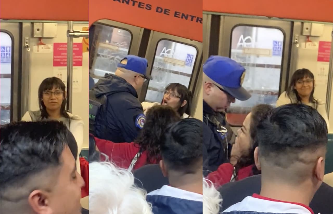Mujer se niega a bajarse del metro y causa la furia de los usuarios, ¿qué pasó?