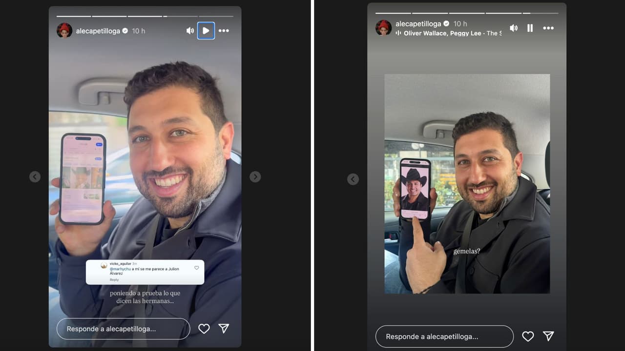 Comparan a esposo de Alejandra Capetillo con Julión Álvarez.