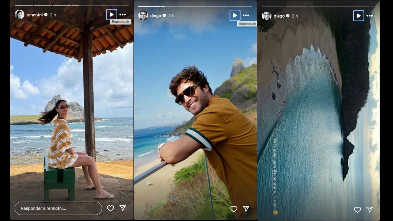 Diego Boneta y Renata Notni luce más enamorados que nunca en sus vacaciones