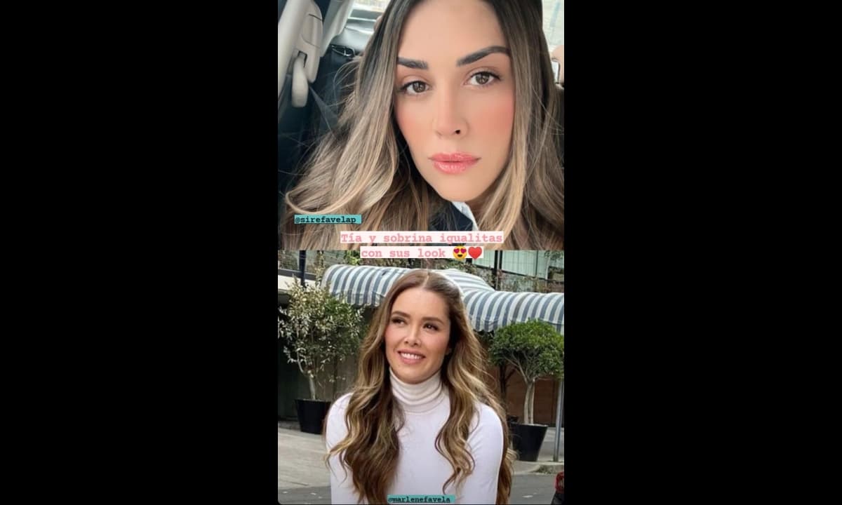 Hace unos días, Sirena Favela publicó una foto junto a su famosa tía