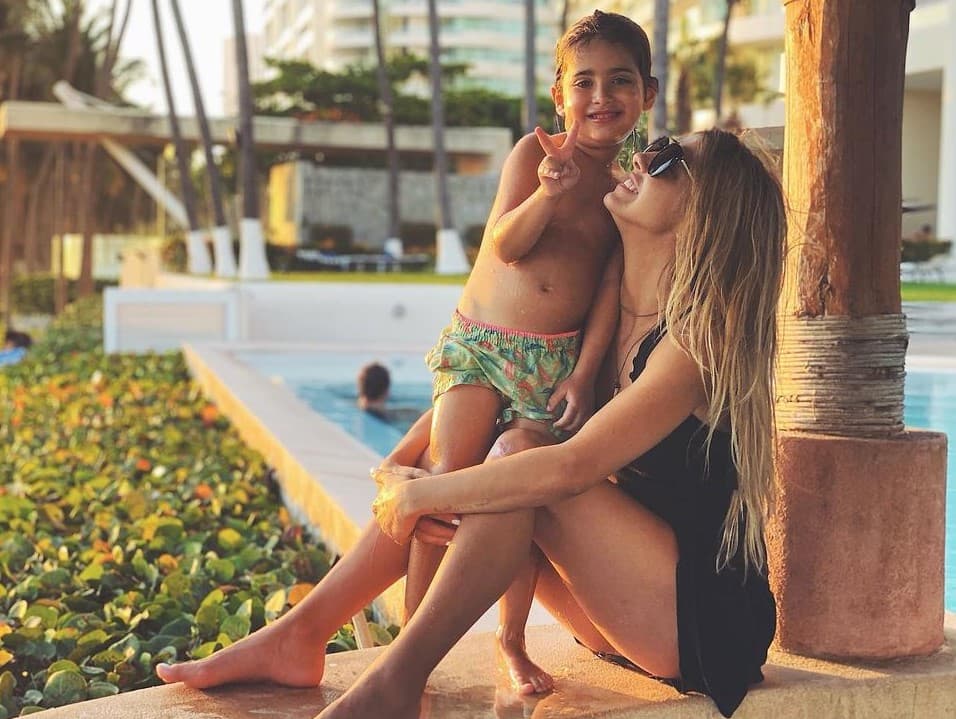 El 12 de marzo de 2017, Michelle Renaud descubrió el amor verdadero con el nacimiento de su hijo Marcelo, quien cambió su vida por completo.