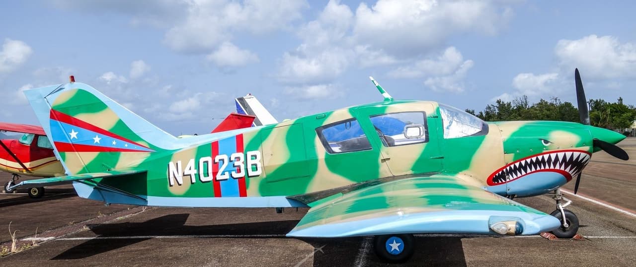 Esta era la avioneta en la que viajaban el actor Christian Oliver y sus hijas, Madita y Annik.