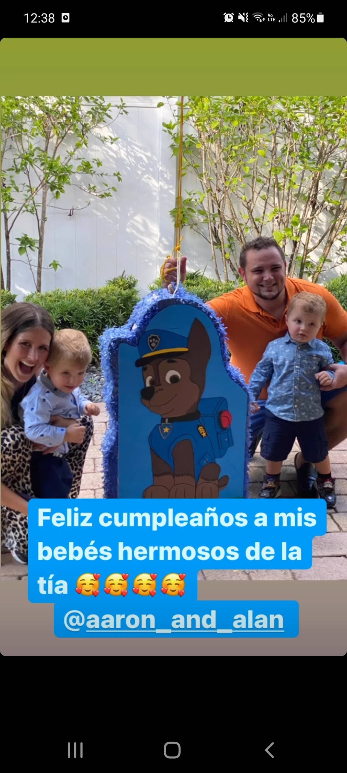 Marjorie de Sousa presume lo grande y guapos que están sus sobrinos