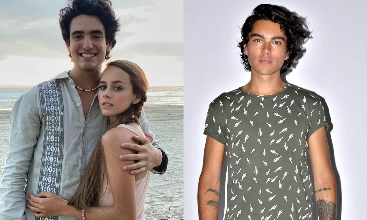Sebastián Poza reacciona a besos de su novia con Sergio Mayer Mori