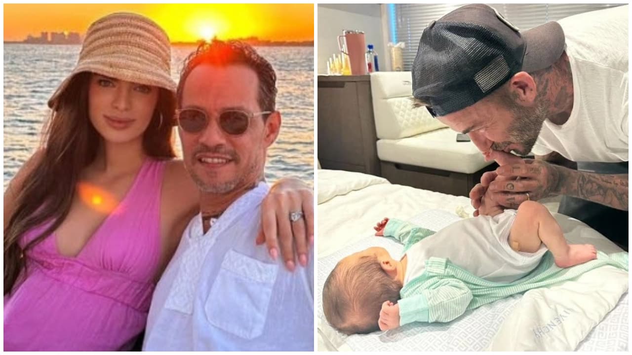 Revelan presunto nombre del hijo de Marc Anthony y Nadia Ferreira (JLo no se enojaría)