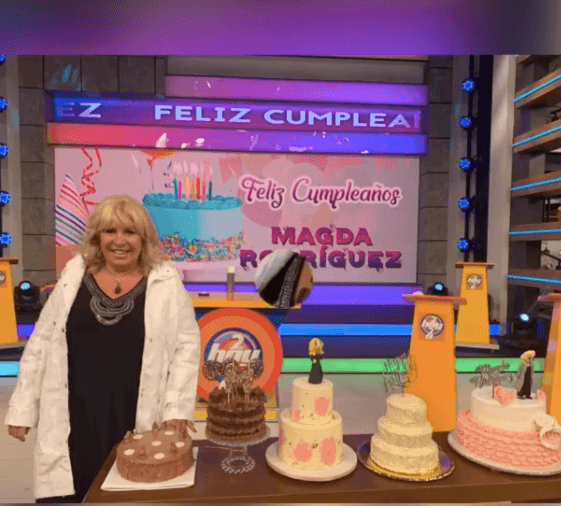 El pasado 22 de octubre, Rodríguez cumplió 57 años de edad y celebró en grande con sus amigos y compañeros del programa "Hoy".