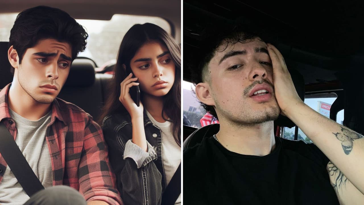 Joven descubre infidelidad de su cita: La chica le dijo a su novio que estaba con una prima