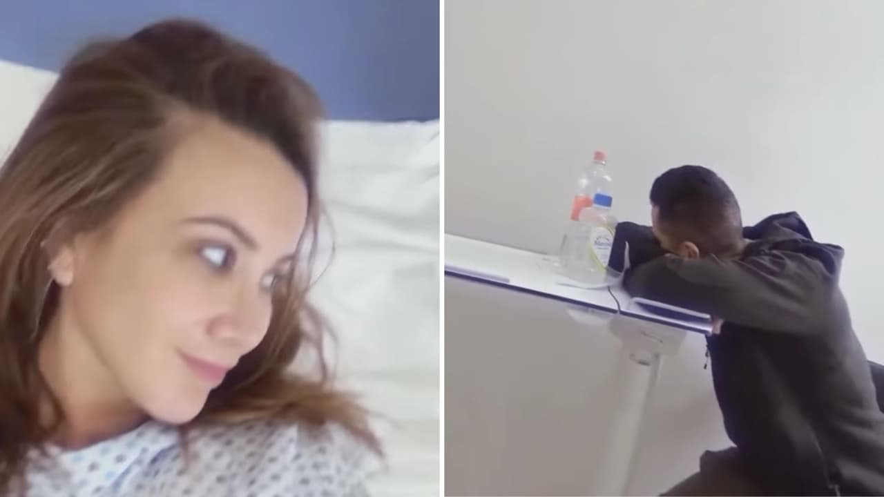 Mariazel es hospitalizada de emergencia.
<br>