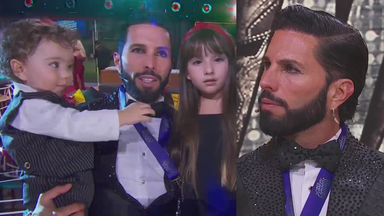 Poncho sufre porque su bebé no lo reconoce en vivo; Galilea impacta con reacción