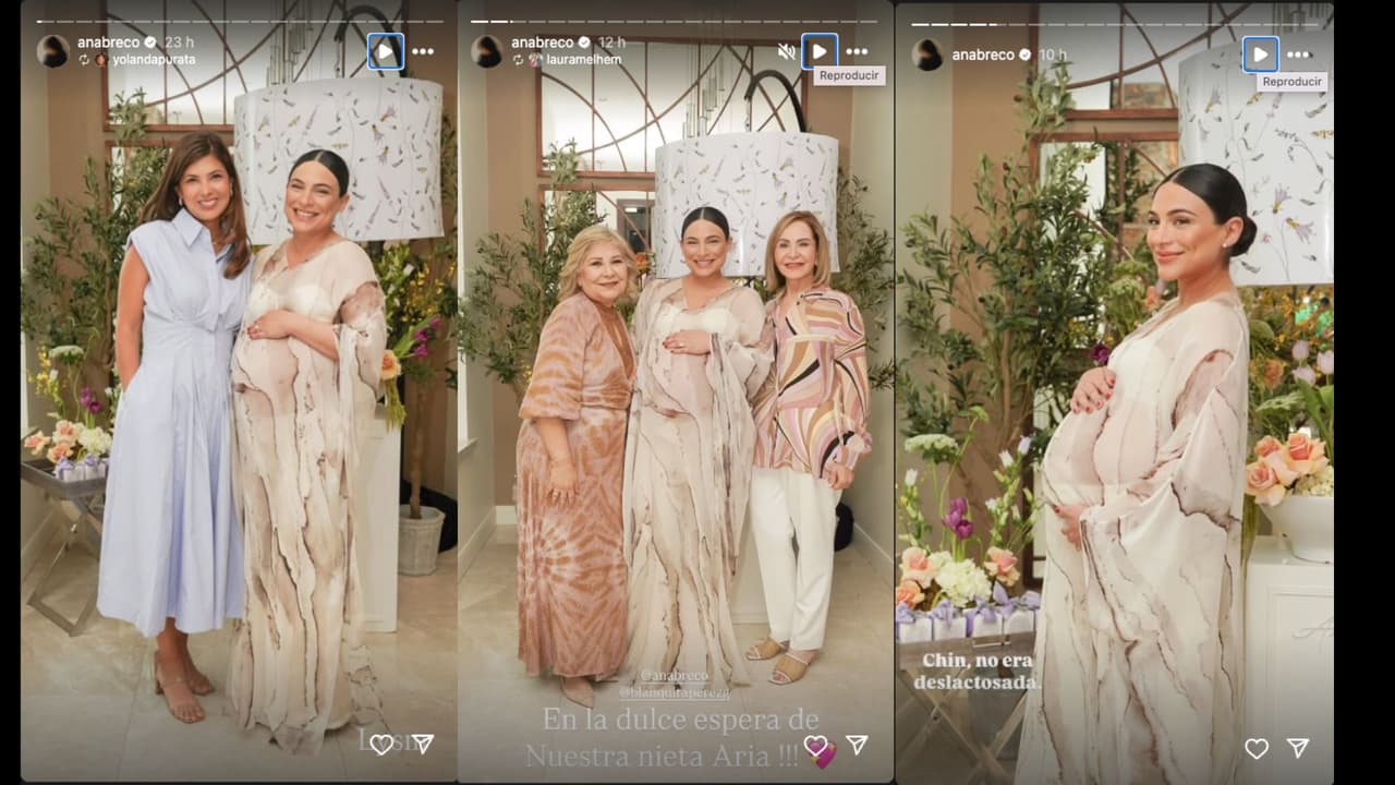 Ana Brenda Contreras celebra su último baby shower
