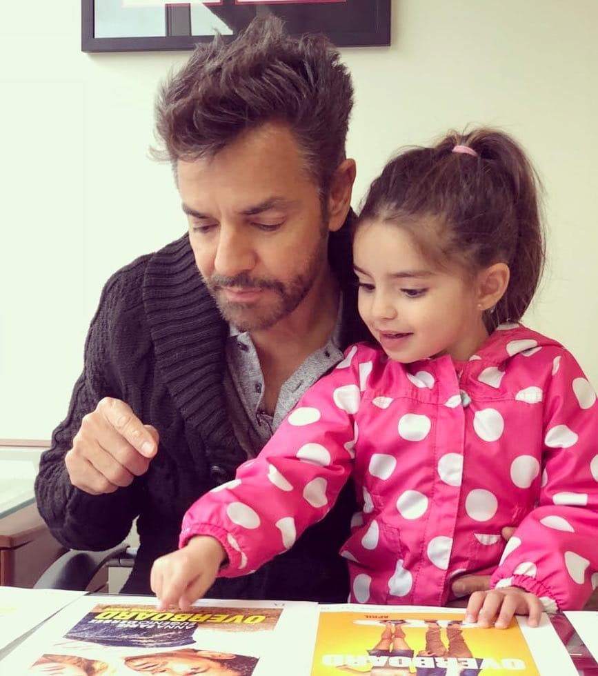 Eugenio Derbez y Alessandra Rosaldo siempre presumen a su hija en redes sociales