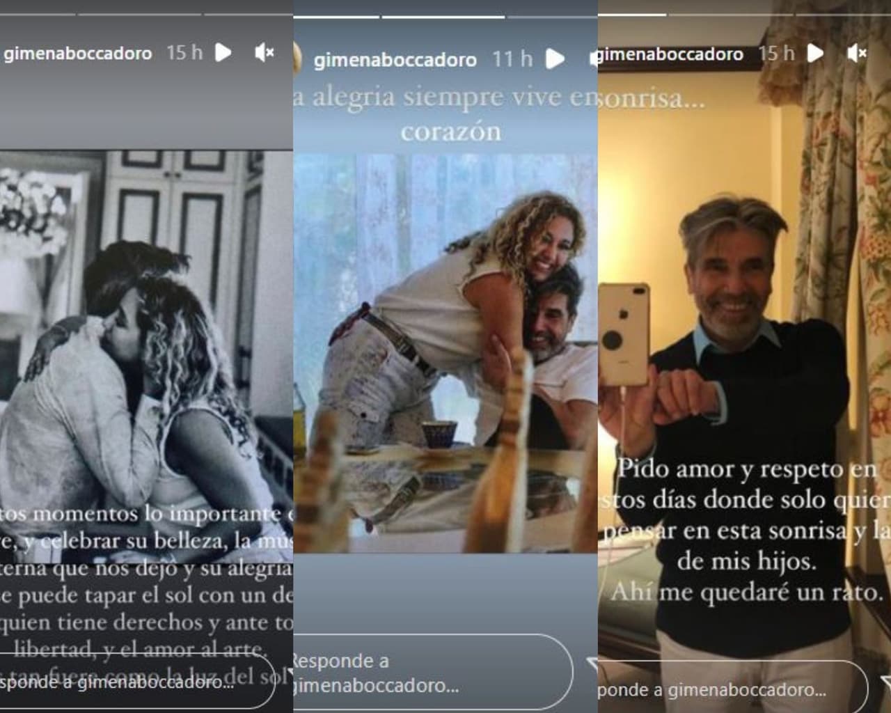 Ante la polémica con su hermana, Gimena pidió amor y respeto.