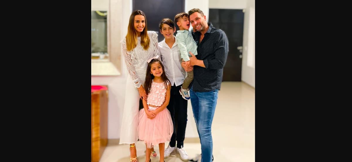 Odalys Ramírez deja sin palabras al destapar que Santino, hijo de Grettell Valdez y Patricio Borghetti, es uno más de sus hijos.