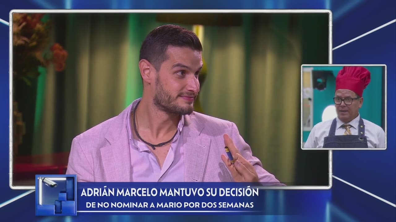 Adrián Marcelo pasó por su primer desafío en 'La Casa de los Famosos México'