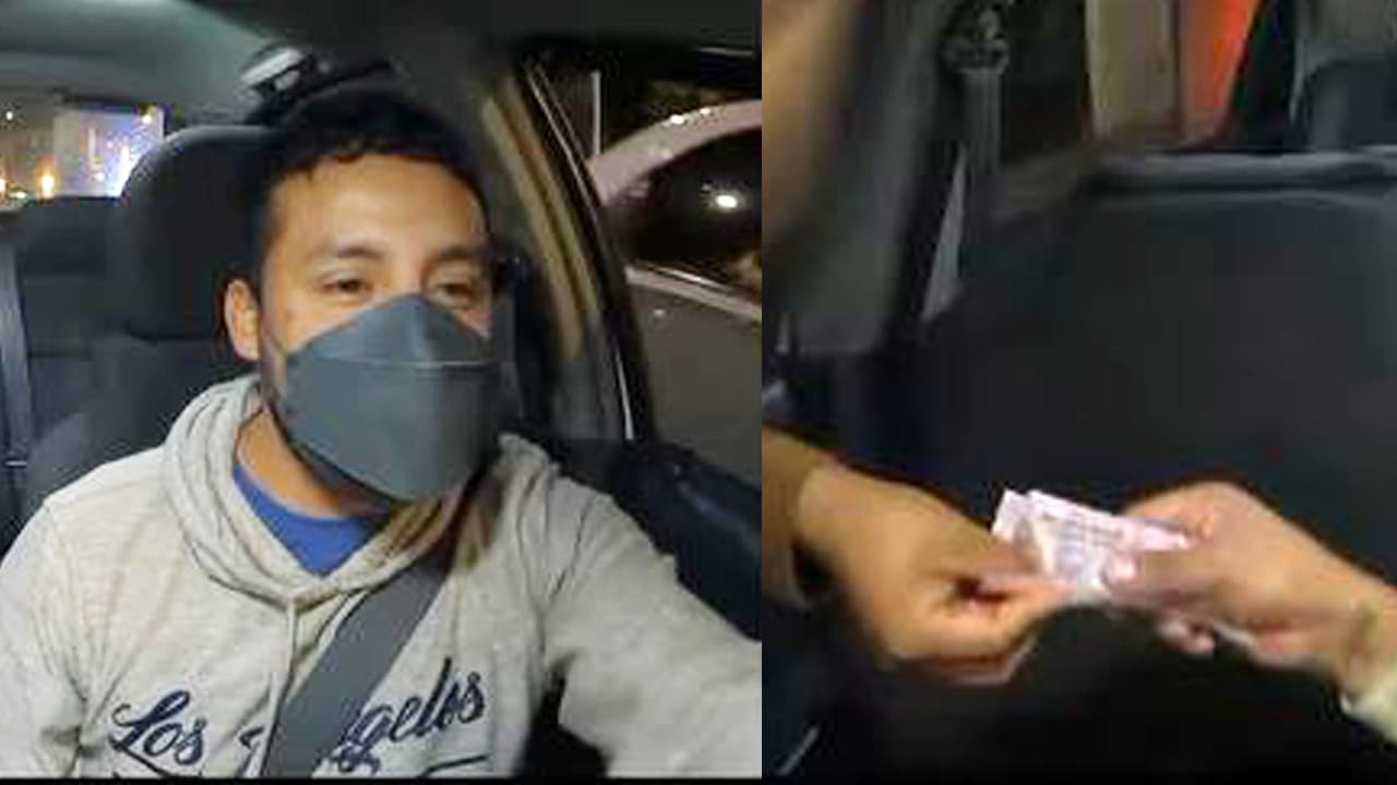Mujer da propina a chofer de Didi si acepta ser su cómplice