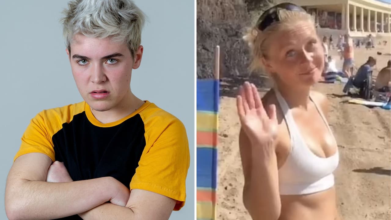 Joven asegura que su mamá es muy "grande" para usar bikini: ella se va a la playa sin él