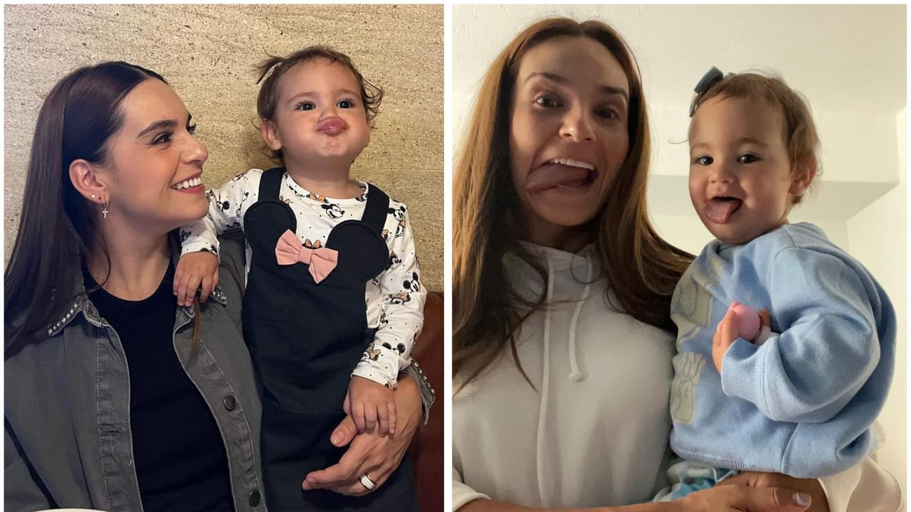 Tania Rincón comparte tiernas fotos con su hija Amelia
