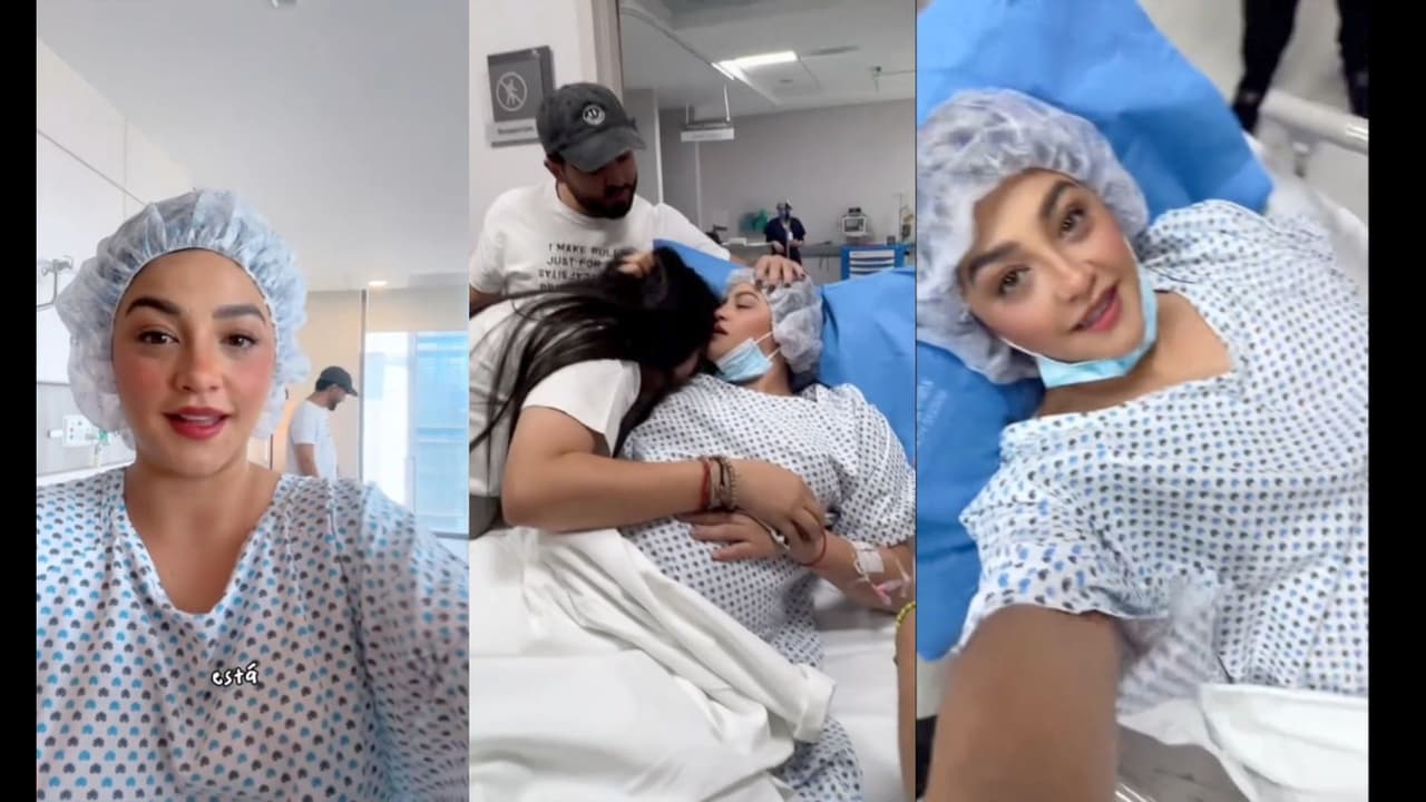 Geraldine Galván estuvo junto a su familia durante el nacimiento de su hijo