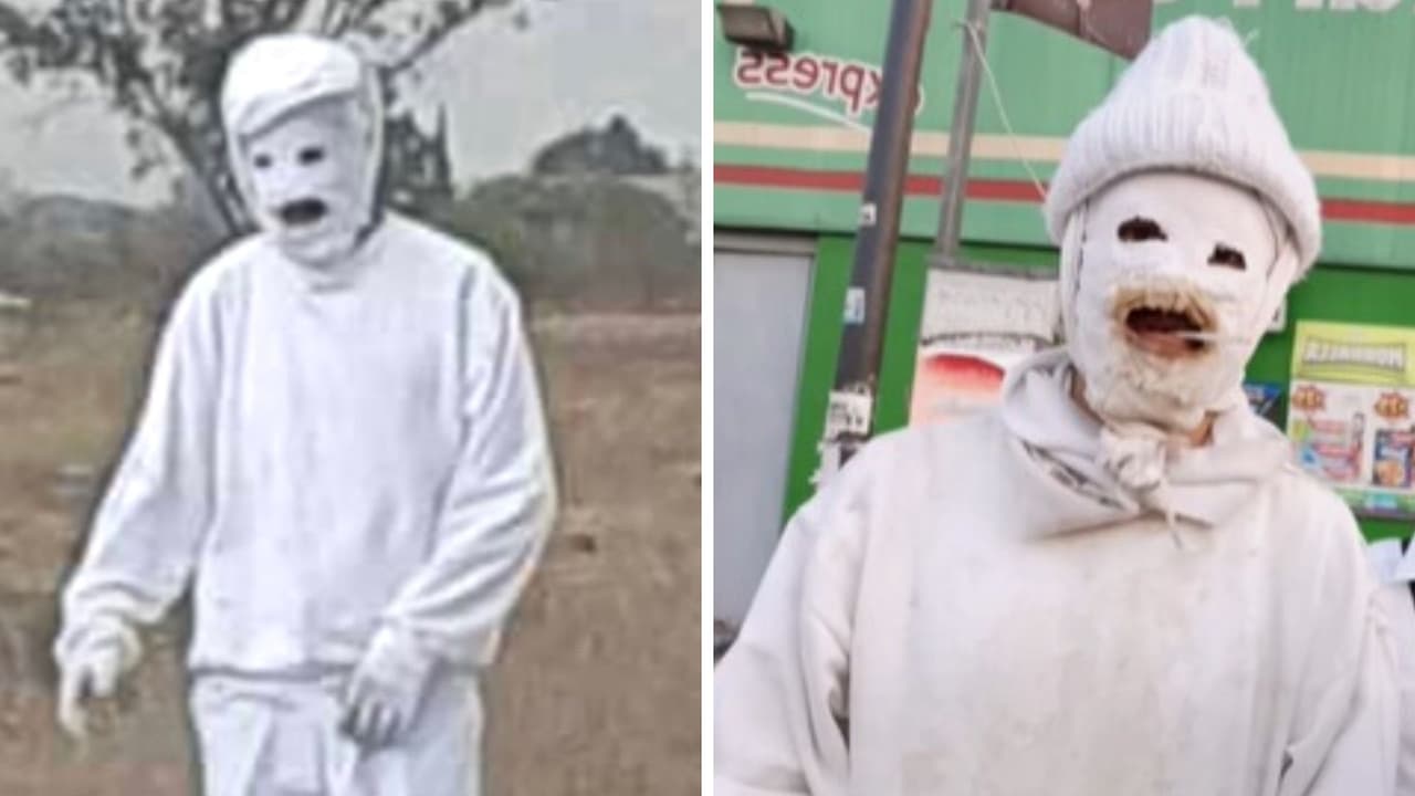El hombre de blanco, personaje que aterroriza a México paseando por las calles: ¿quién es?