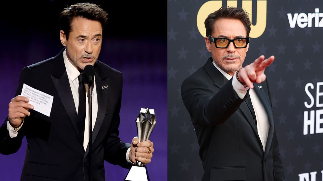 Robert Downey Jr. se burla de quienes lo critican con sarcástico discurso: lo llamaron "desperdicio de talento"