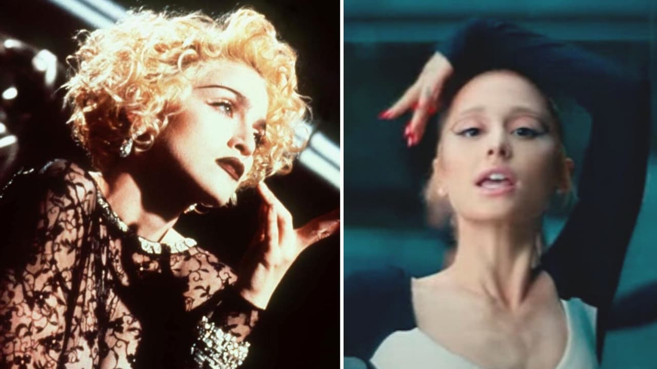 Ariana Grande lanza nuevo videoclip con referencias a Madonna y fans enloquecen: ¿quién es mejor?