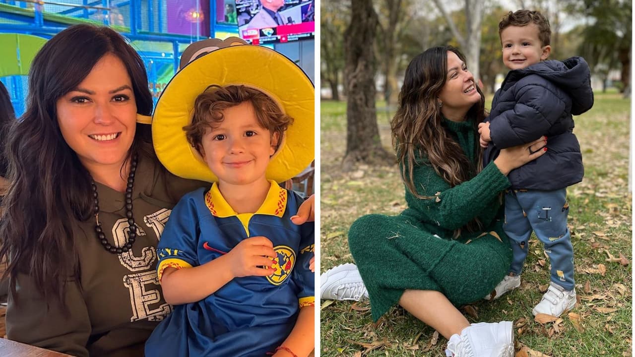 Al borde de las lágrimas, Mariana Echeverría se despide de su hijo antes de ‘La Casa de los Famosos México’