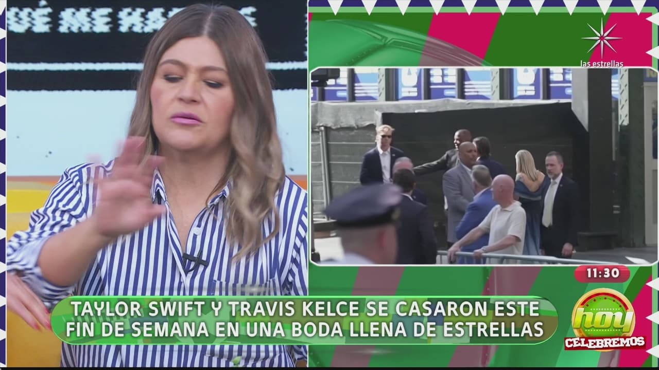 Opinan en Hoy sobre la boda de Taylor Swift y Travis Kelce.