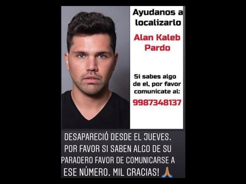 Alan Kaleb Pardo fue detenido en Perú por posesión de drogas