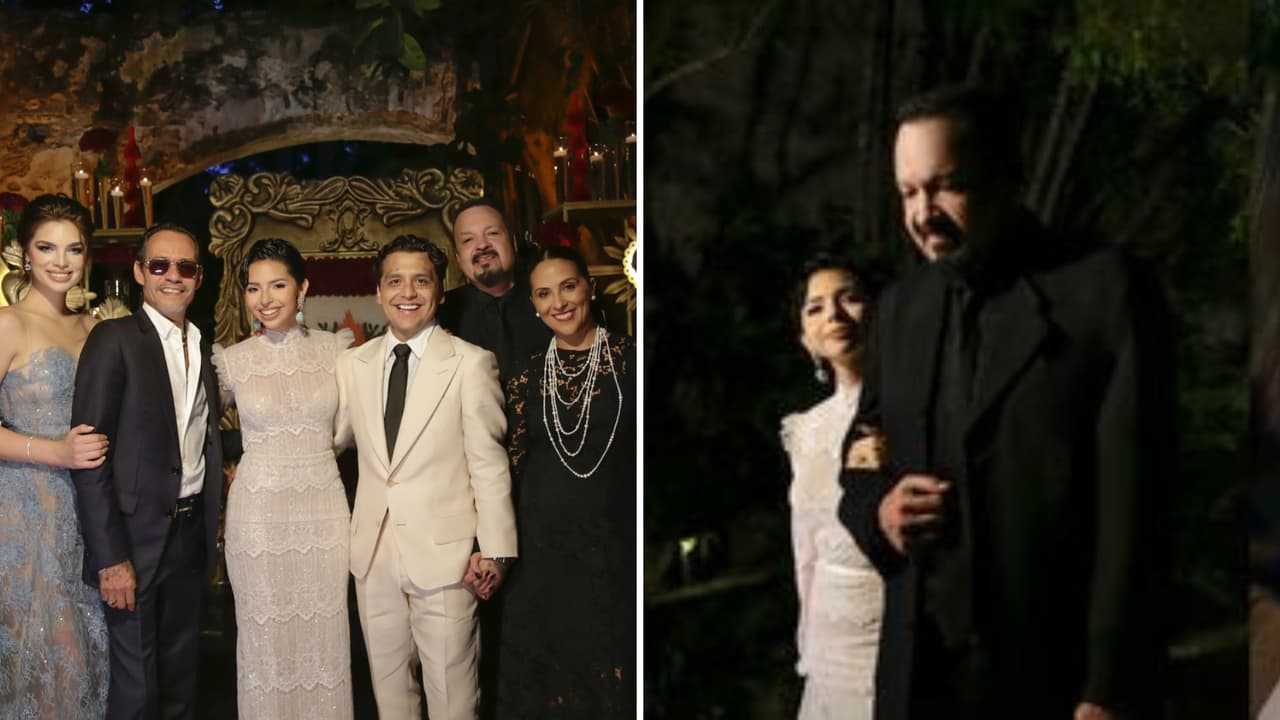 Pepe Aguilar publica primeras fotos oficiales de la boda de Ángela Aguilar y Nodal.