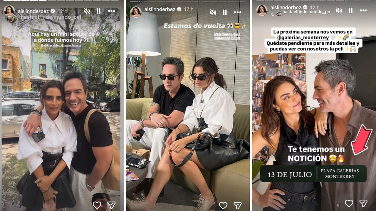 Aislinn Derbez y Mauricio Ochmann se dejan ver nuevamente juntos.