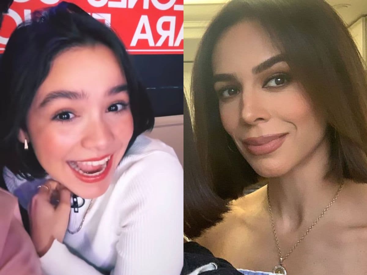 La joven impresionó por lo idéntica que luce a su tía.