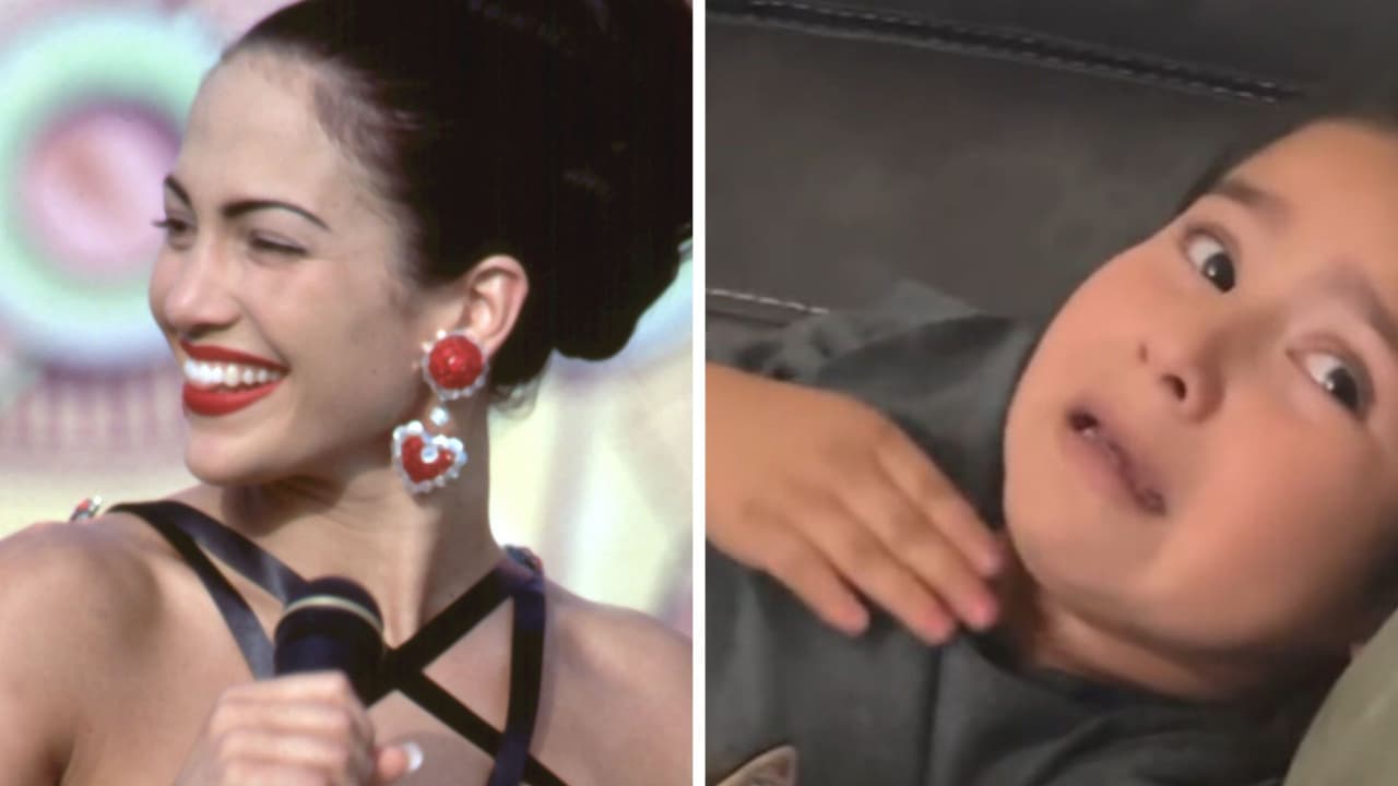 Niña llora al ver por primera vez 'Selena' y conmueve a TikTok con su reacción
