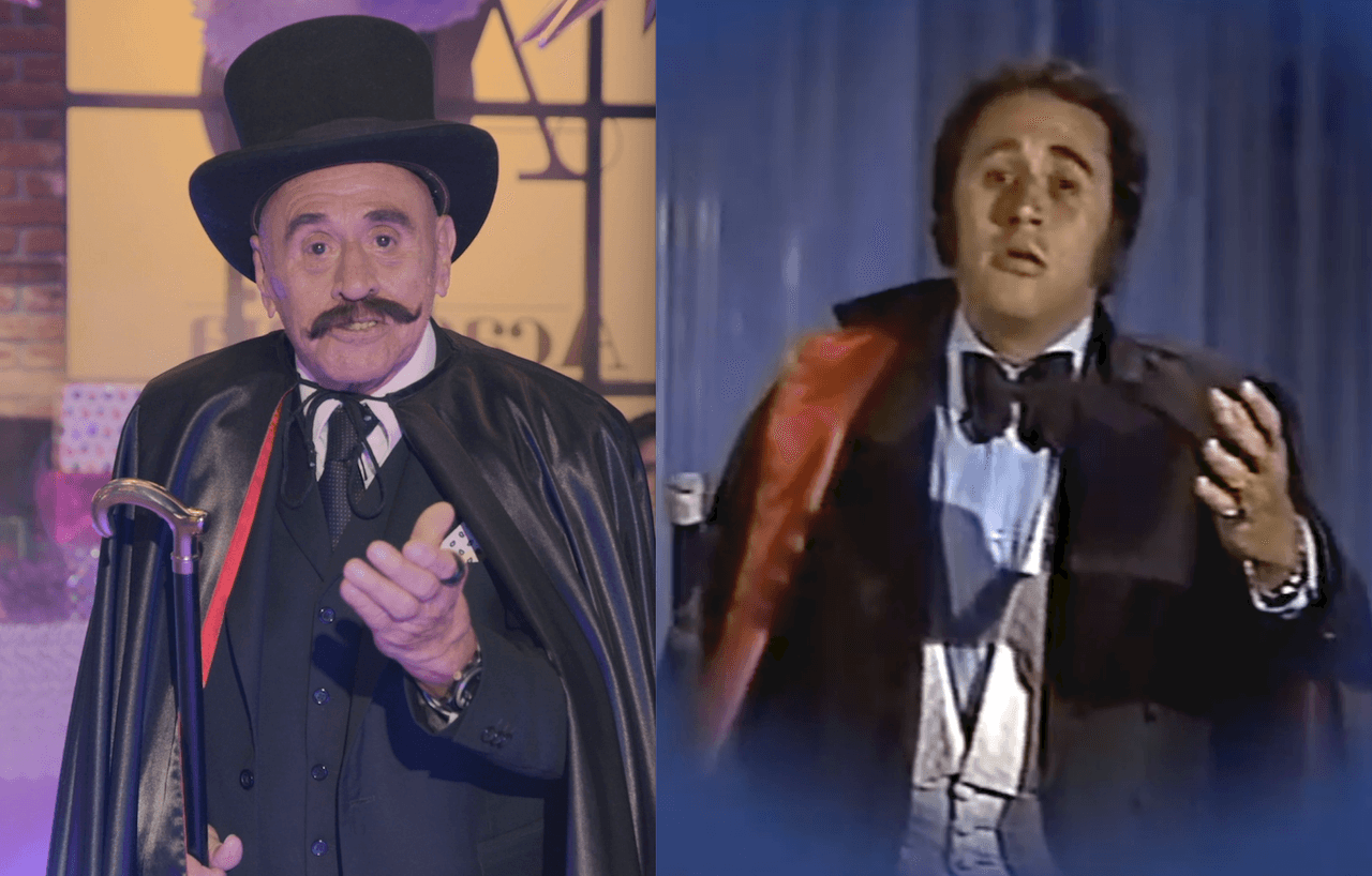 Alejandro Suárez era parte de 'La Carabina de Ambrosio' en ese entonces y ya interpretaba a sus emblemáticos personajes como en 'La palabra canta', mismo que reprodujo en la serie al estilo de 'Tito Gambino'.