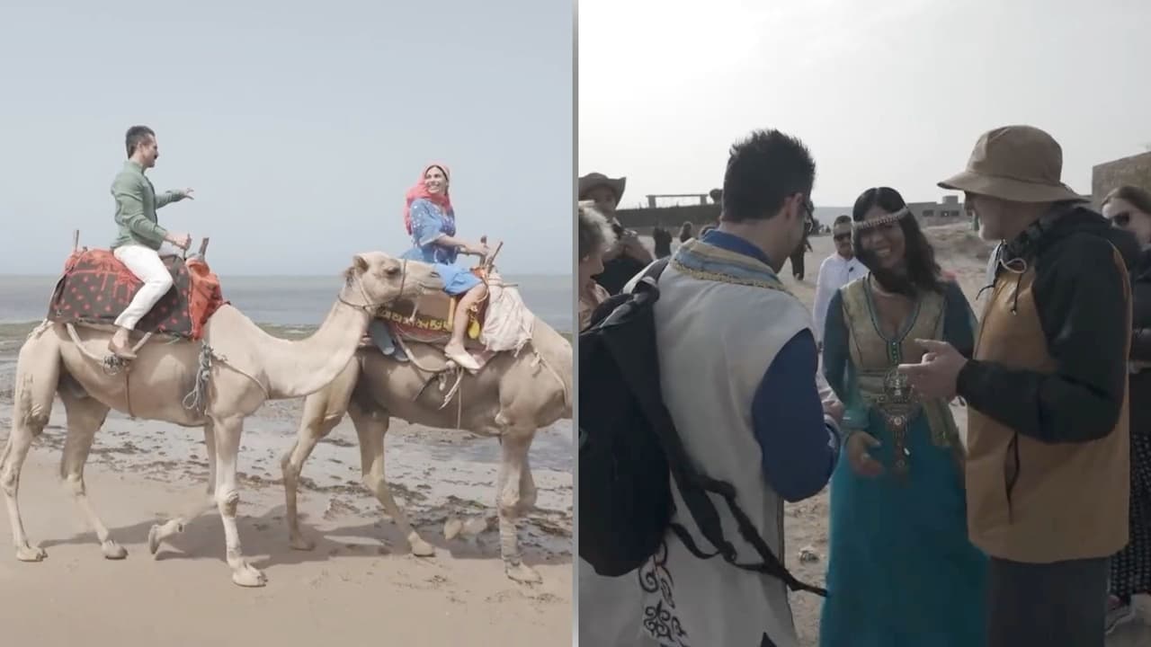 José Ron y África Zavala viajaron a Marruecos para grabar escenas de la nueva telenovela de Rosy Ocampo
