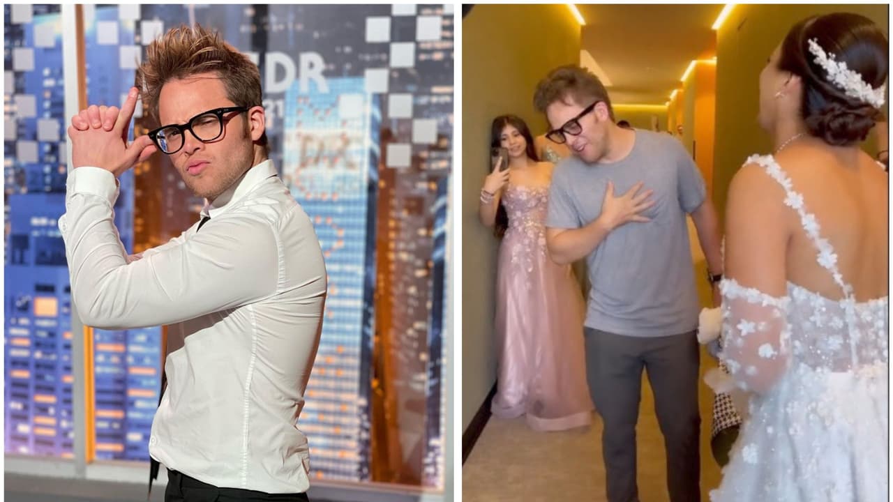 ¿Se opone? Yurem ‘intenta’ convencer a una novia que no se case y se hace viral