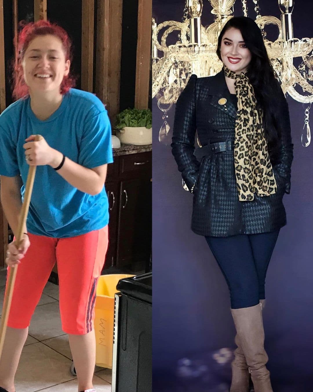 A través de su cuenta oficial de Instagram, la hermana menor de Allisson reveló cómo su vida cambió y dejó de limpiar casas para descubrir su vocación como asesora de ventas.