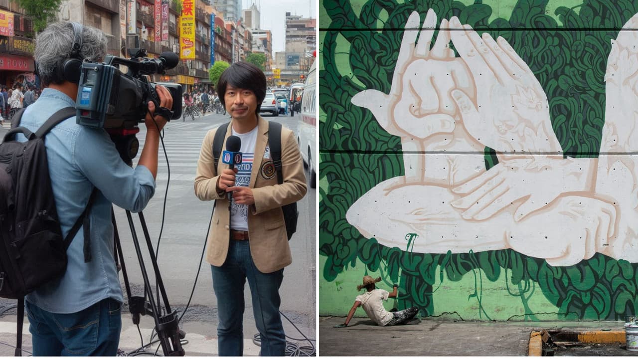 Televisora japonesa hace reportaje sobre Iztapalapa, alcaldía de la Ciudad de México