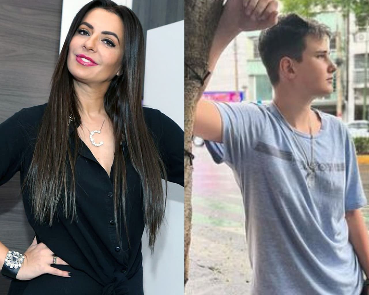 La actriz lanzó tremendo piropo al menor de sus hijos.