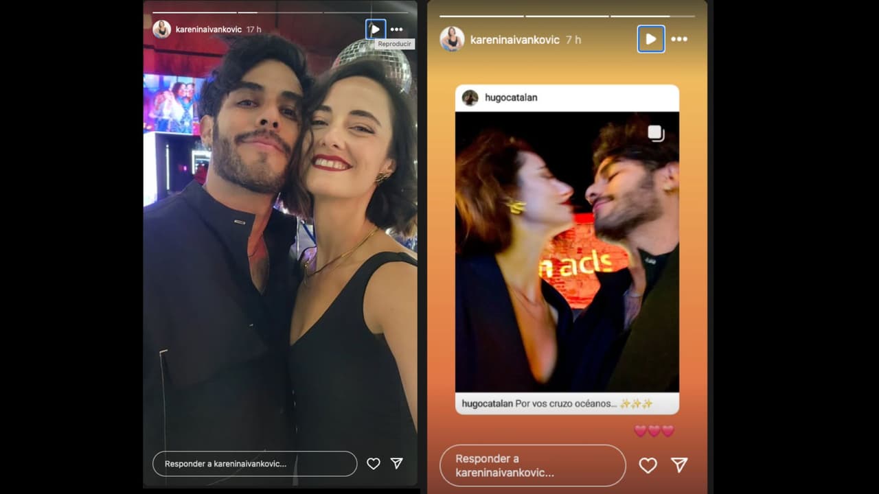 Hugo Catalán y Karenina Ivankovic comparte sus primeras imágenes juntos en Instagram