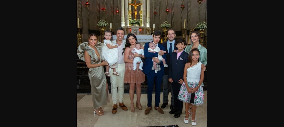 El encuentro se dio en el bautivo de los hijos de la actriz