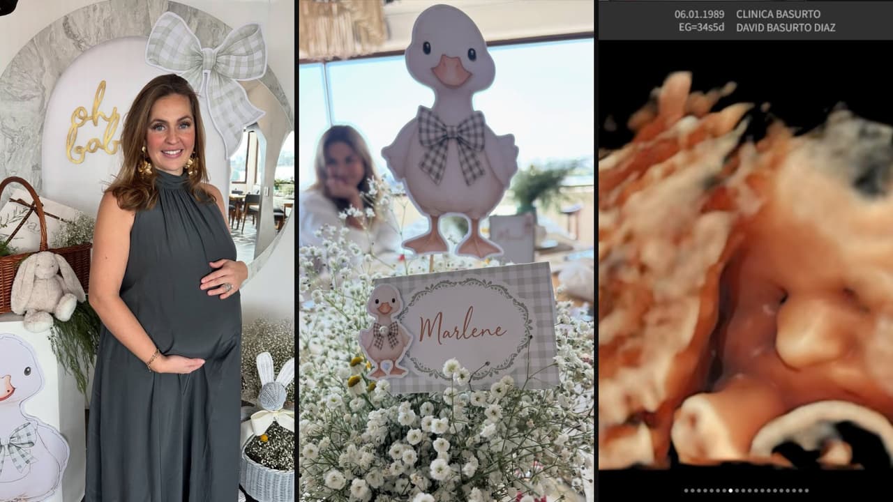 La actriz Marlene Kalb comparte imágenes de la dulce espera de su bebé arcoíris