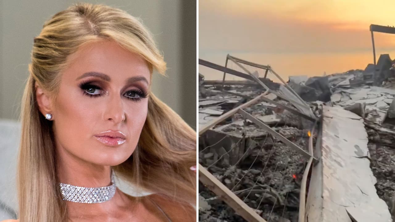 Famosa actriz regresa a su mansión y muestra en desgarrador video cómo quedó tras voraces incendios en California: “Mi corazón está roto”