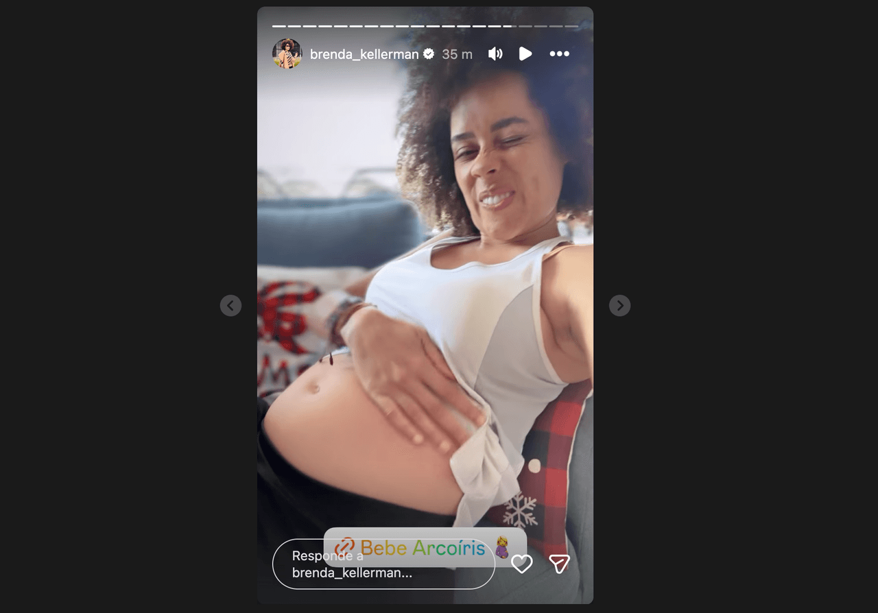 Tras la muerte de su bebé, Brenda Kellerman presume su pancita de embarazo y hace fuerte revelación