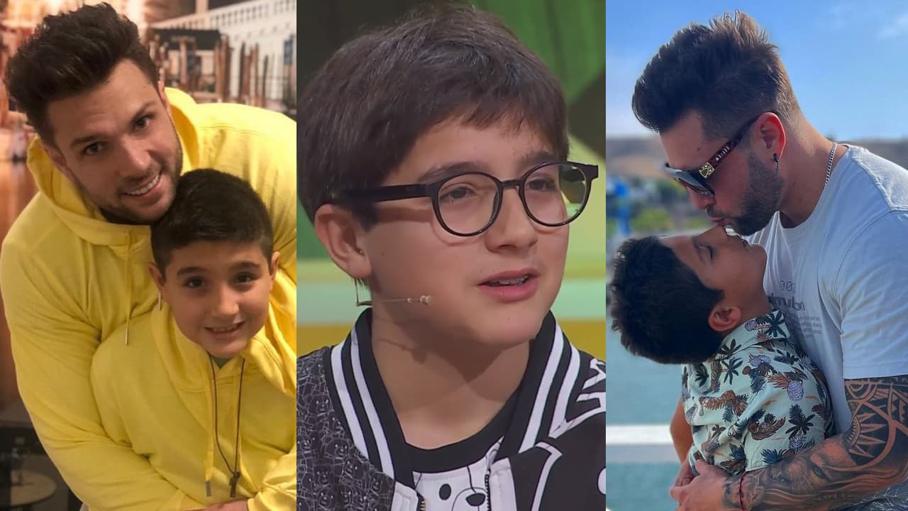Hijo de Nicola debuta en televisión y revela que lloró por culpa de su papá