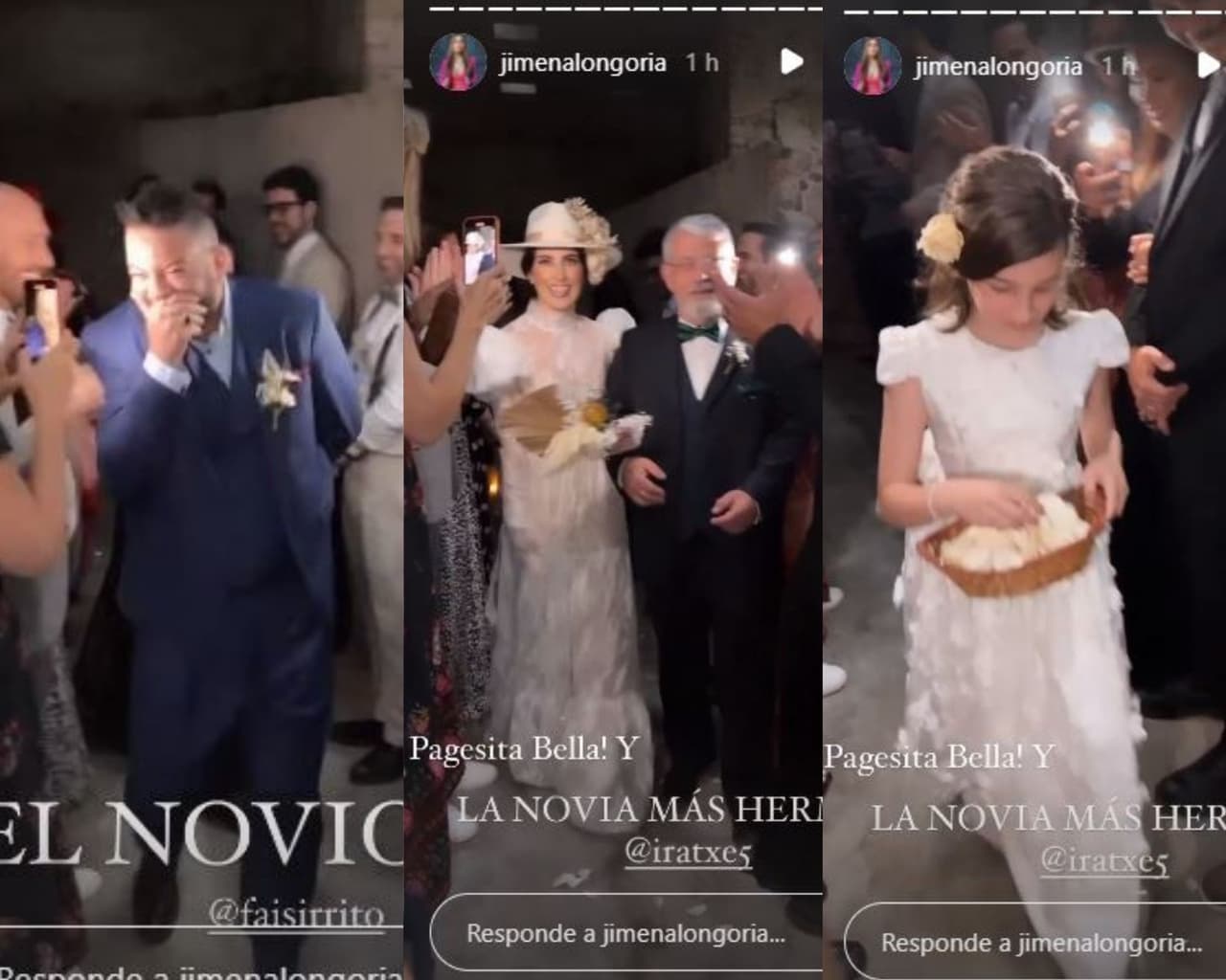 Los novios por fin se dieron el sí tras 15 años de relación.